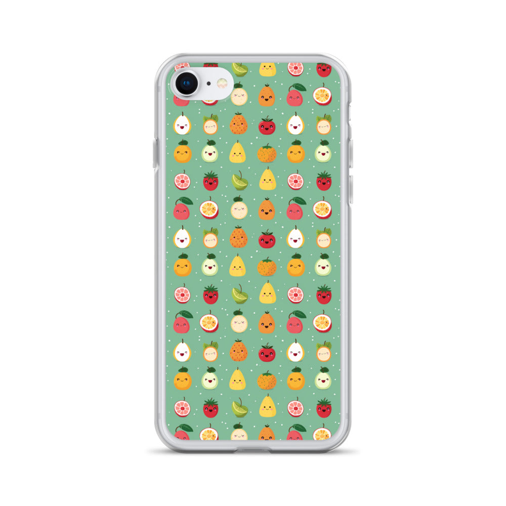 iPhone Case - Cute Fruits Pattern