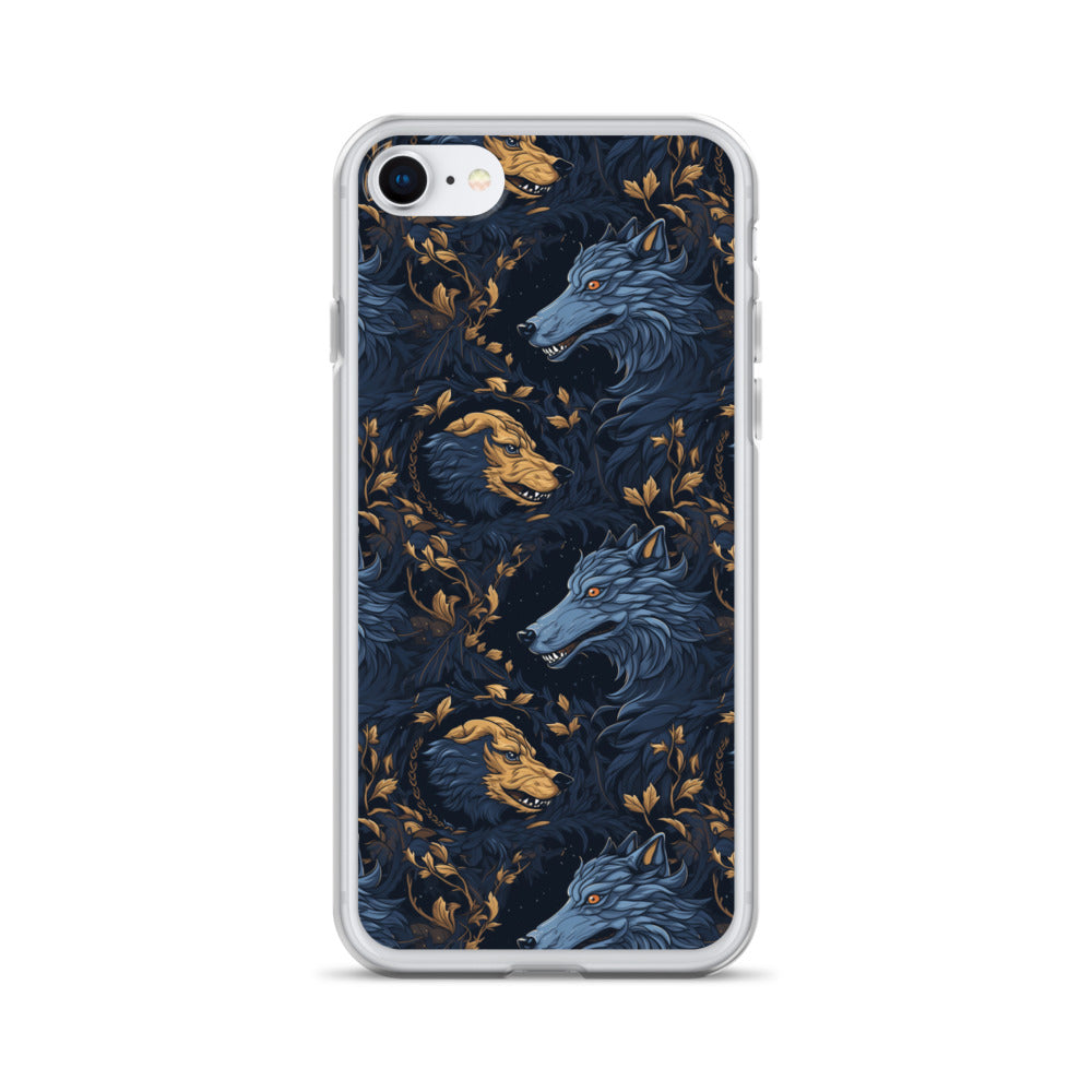 iPhone Case - Wolves Pattern