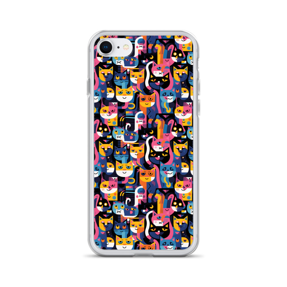 iPhone Case - Colorful Cats