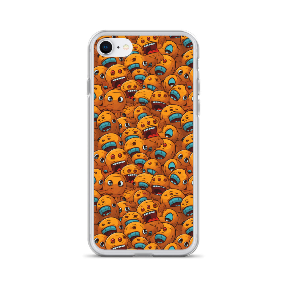 iPhone Case - Deranged Smileys