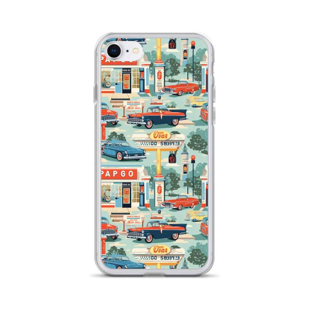 iPhone Case - Retro Roadtrip Rendezvous