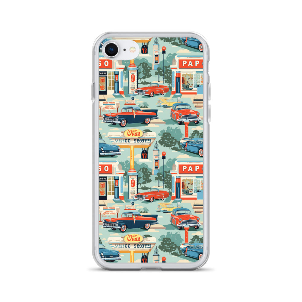 iPhone Case - Retro Roadtrip Rendezvous