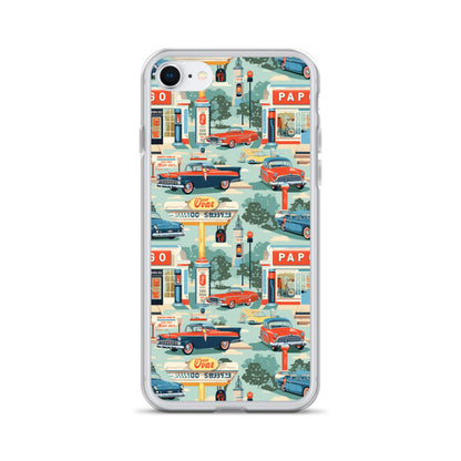 iPhone Case - Retro Roadtrip Rendezvous