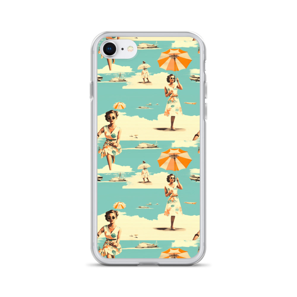 iPhone Case - Vintage Seaside Elegance