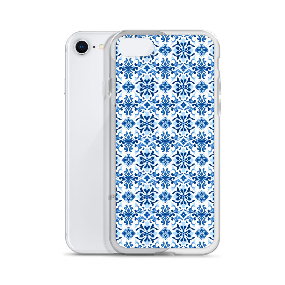 iPhone Case - Blue Ceramic Pattern