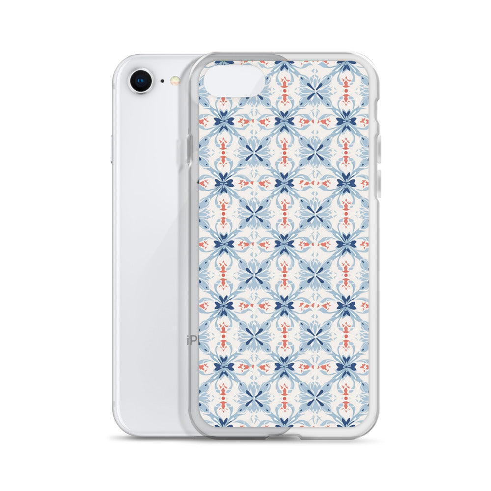 iPhone Case - Floral Ceramic Pattern