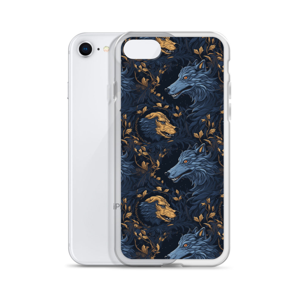 iPhone Case - Wolves Pattern