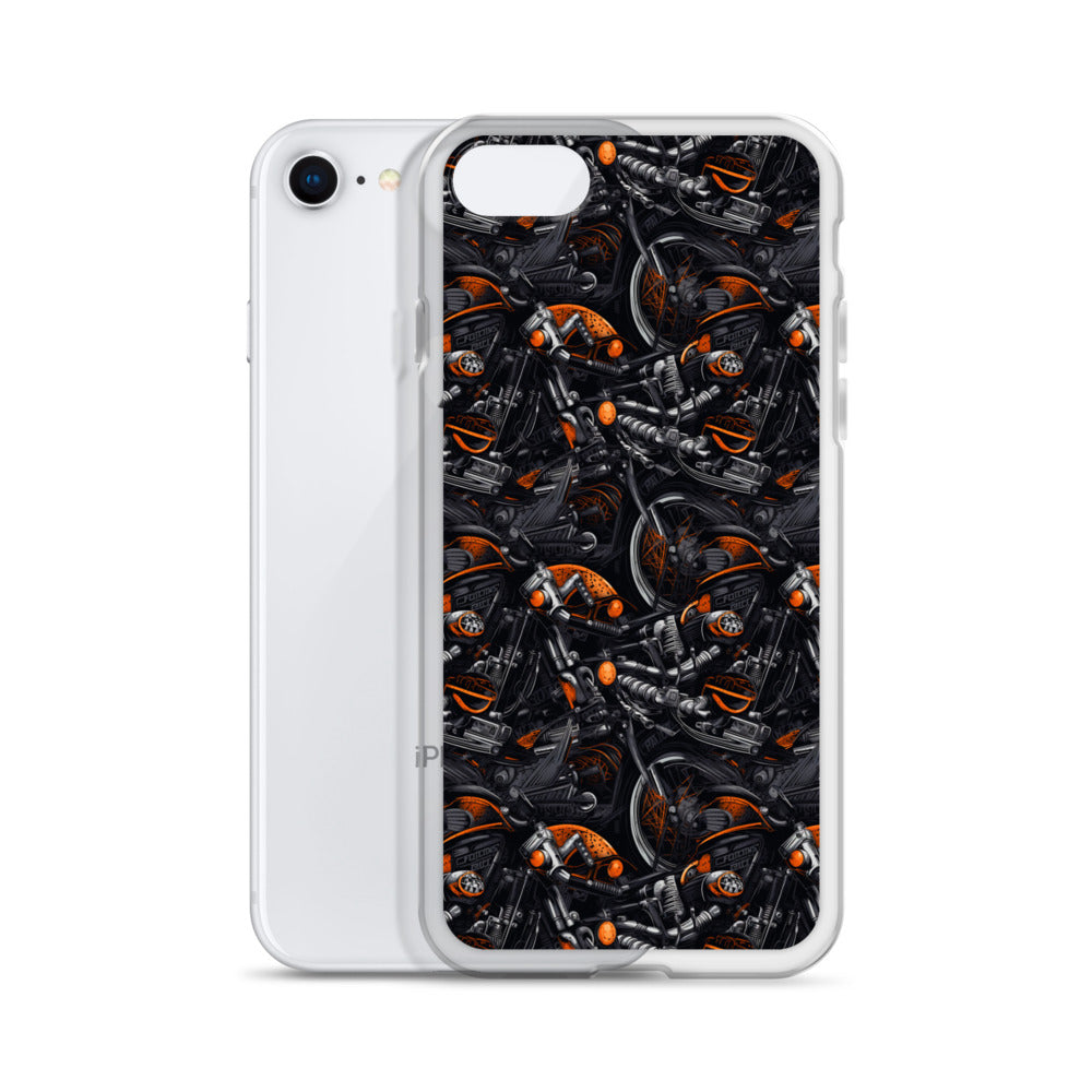 iPhone Case - Motorcycle Pattern