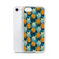 iPhone Case - Pineapple Pattern on Blue