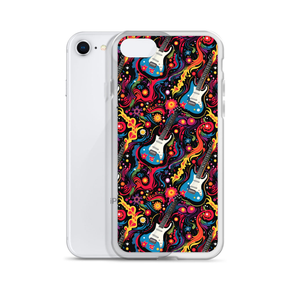 iPhone Case - Psychedelic Guitars