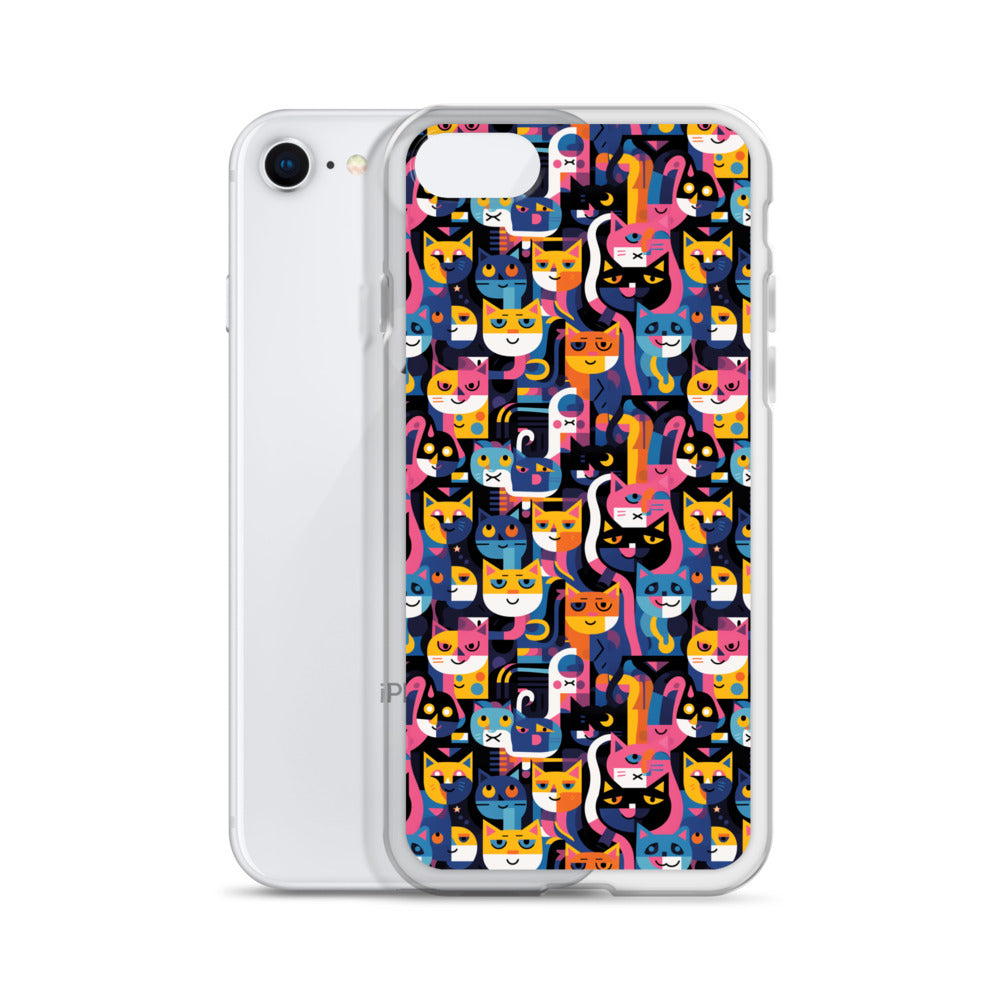 iPhone Case - Colorful Cats