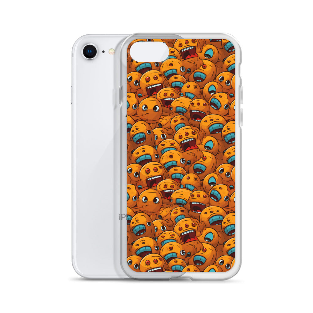 iPhone Case - Deranged Smileys