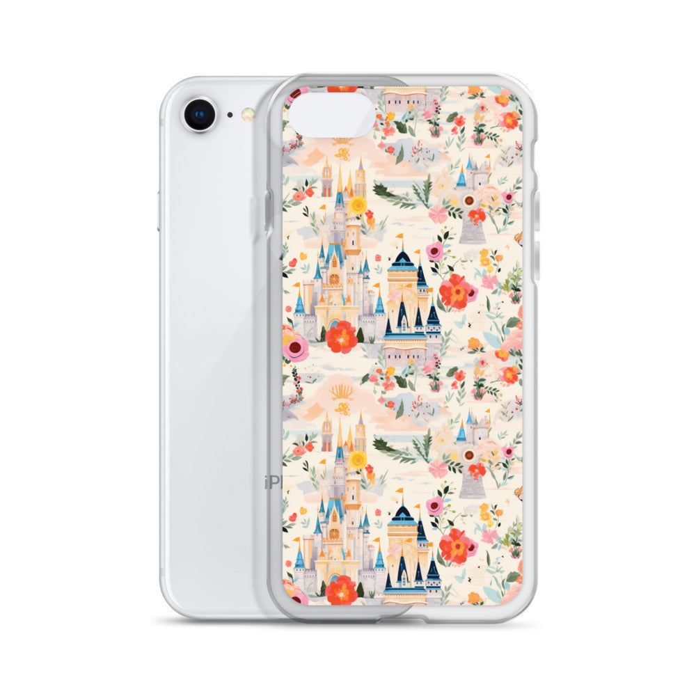 iPhone Case - Castles and Flowers