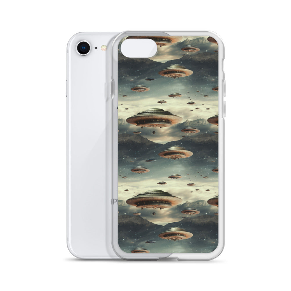 iPhone Case - Flying Saucer Invasion
