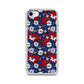 iPhone Case - Patriotic Poinsettas