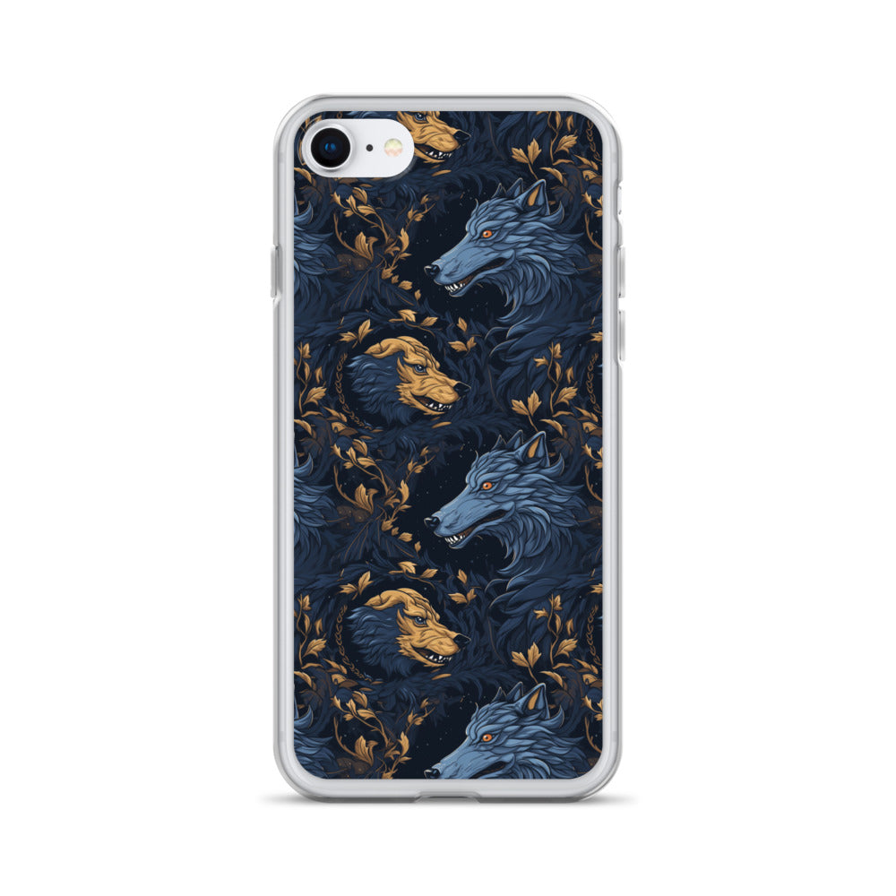iPhone Case - Wolves Pattern