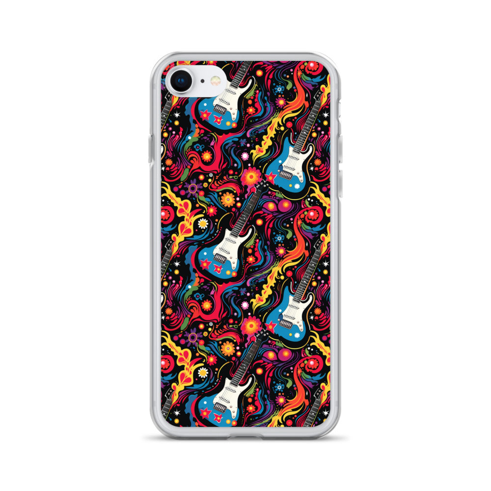 iPhone Case - Psychedelic Guitars