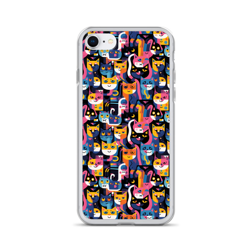 iPhone Case - Colorful Cats