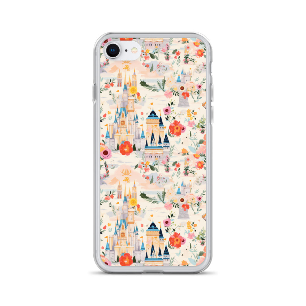 iPhone Case - Castles and Flowers