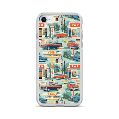iPhone Case - Retro Roadtrip Rendezvous