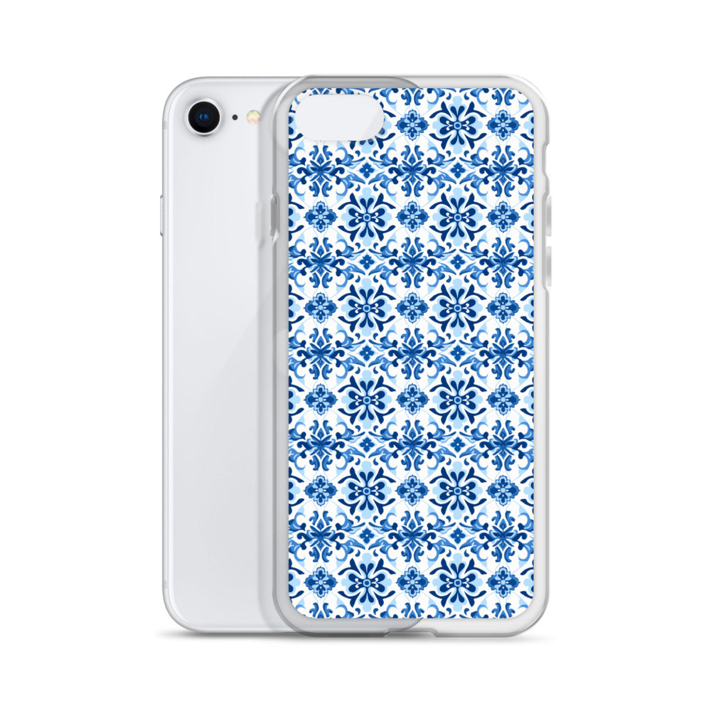 iPhone Case - Blue Ceramic Pattern