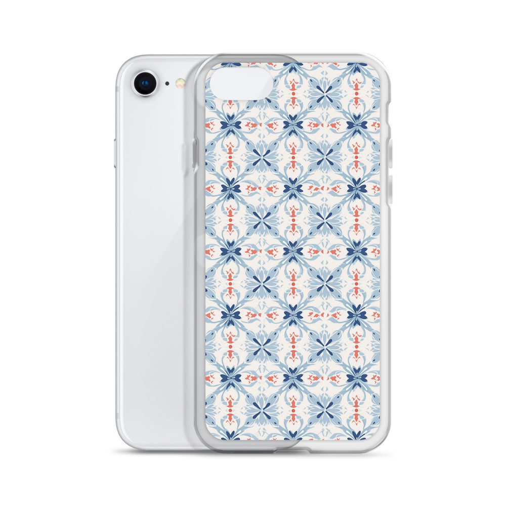 iPhone Case - Floral Ceramic Pattern