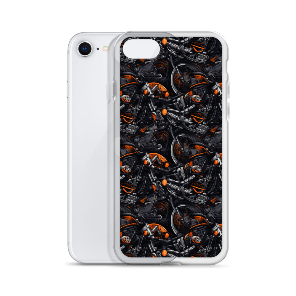 iPhone Case - Motorcycle Pattern
