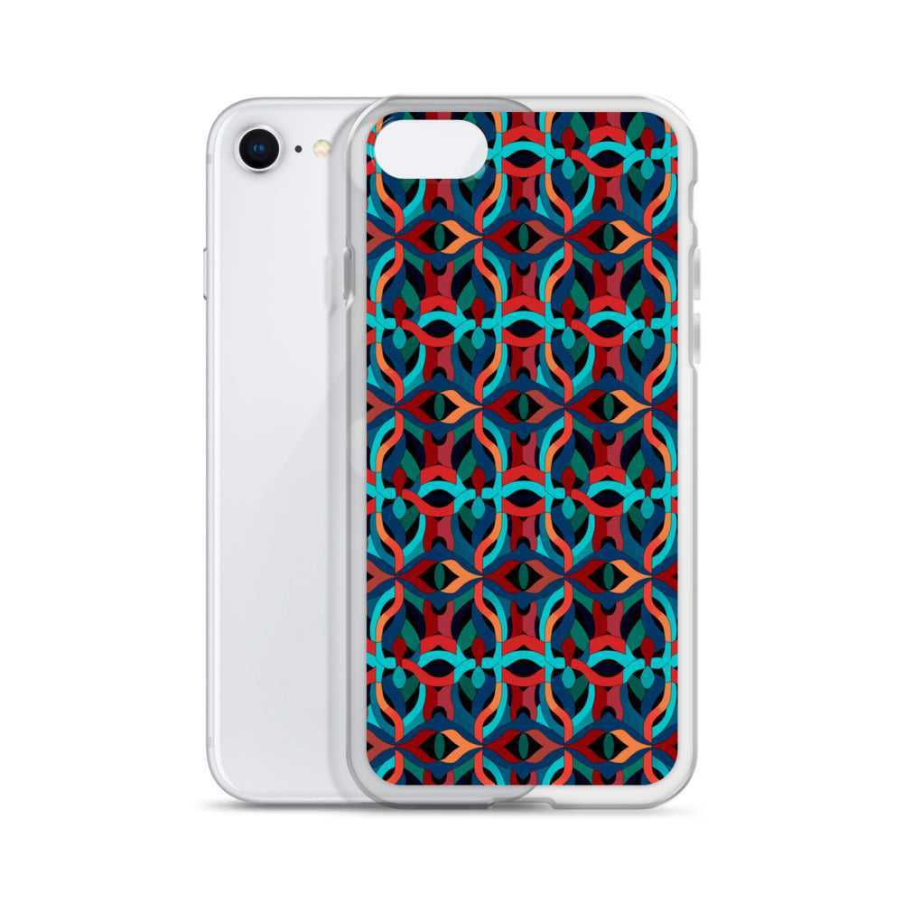 iPhone Case - Colorful Woven Pattern