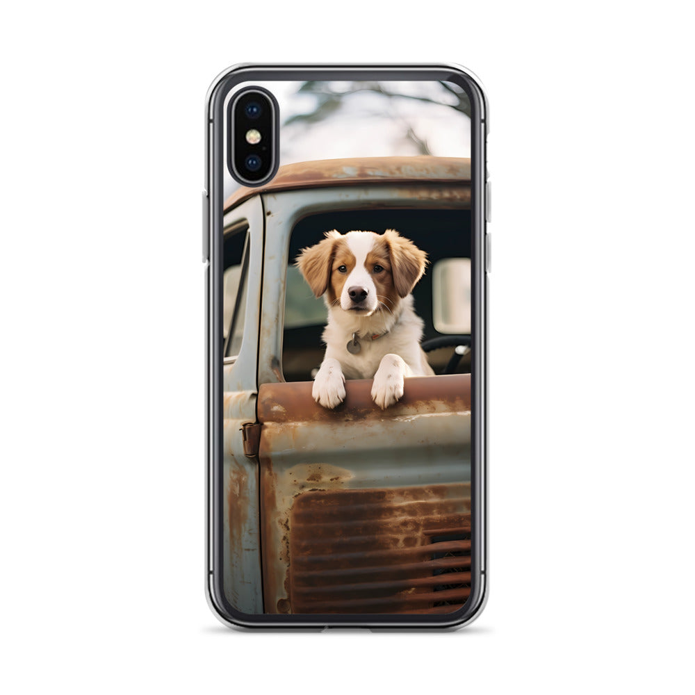 iPhone Case - Dog in a Truck