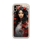 iPhone Case - Japanese Woman with Red Flowers