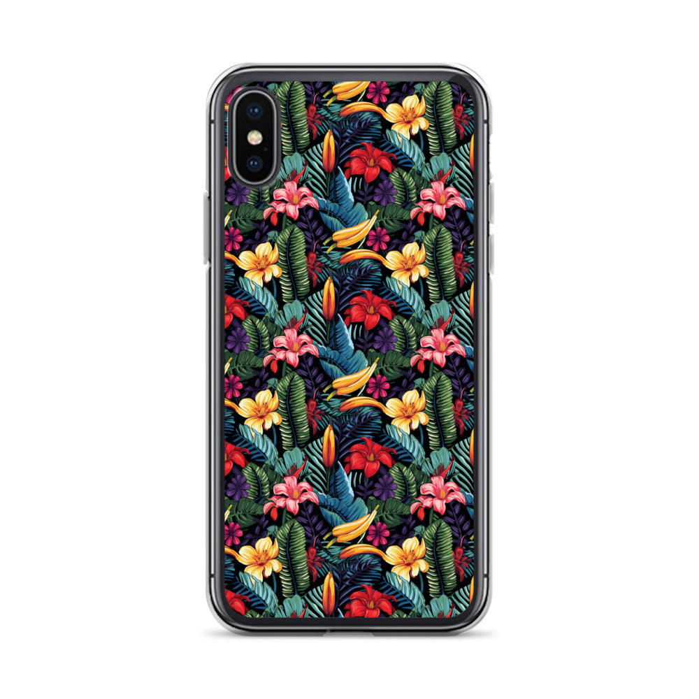 iPhone Case - Tropical Flowers