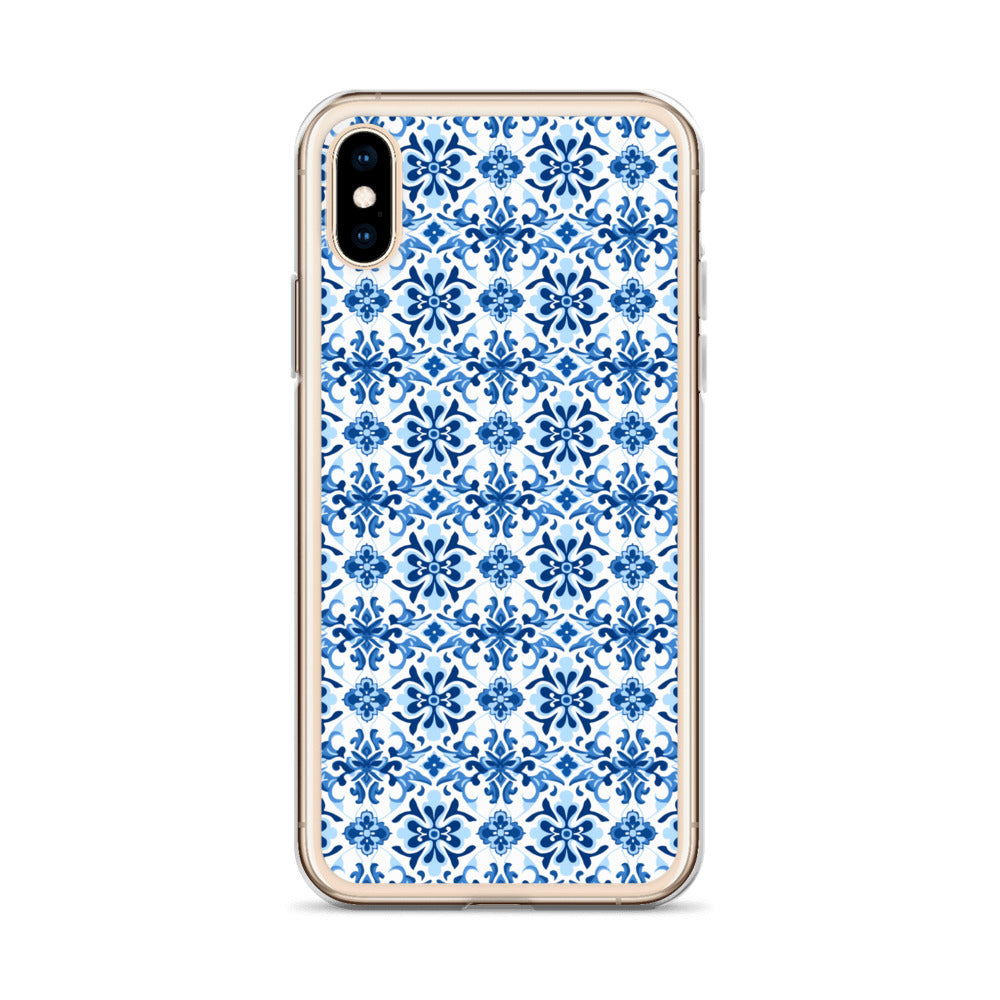 iPhone Case - Blue Ceramic Pattern