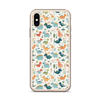 iPhone Case - Cute Dinosaurs Pattern