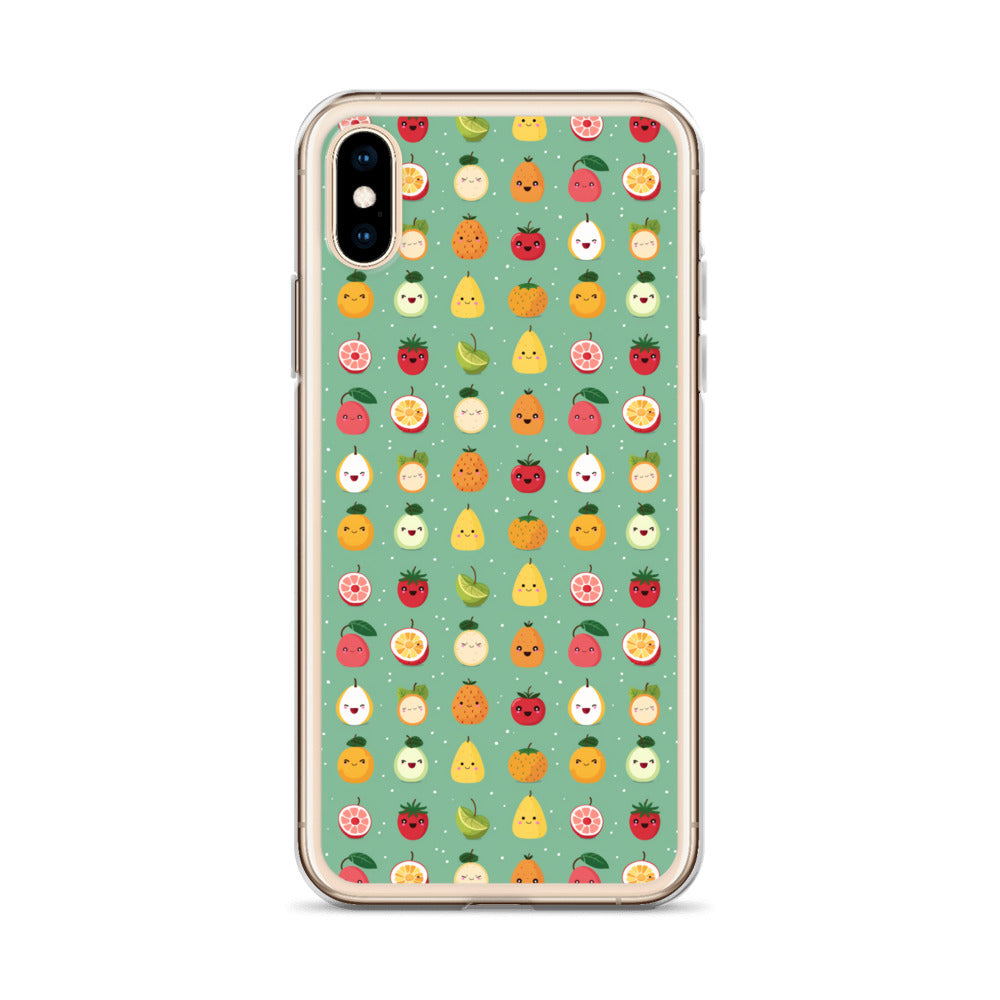 iPhone Case - Cute Fruits Pattern