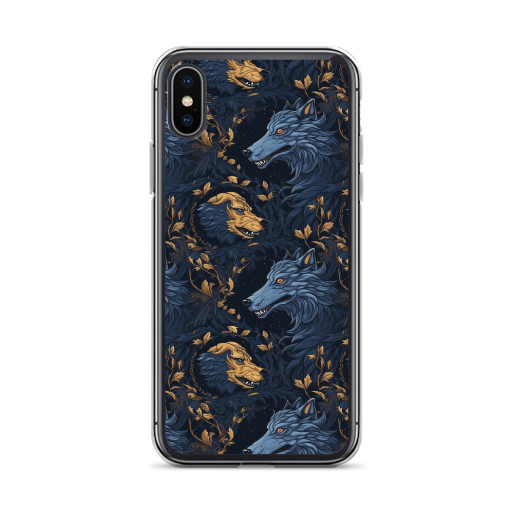 iPhone Case - Wolves Pattern