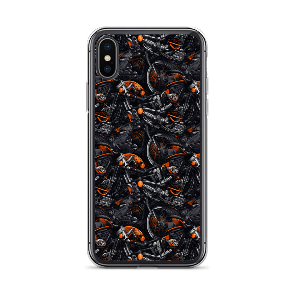 iPhone Case - Motorcycle Pattern