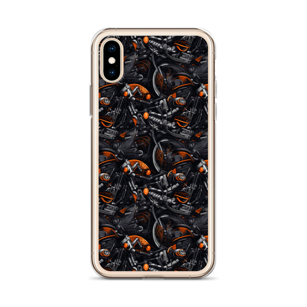 iPhone Case - Motorcycle Pattern