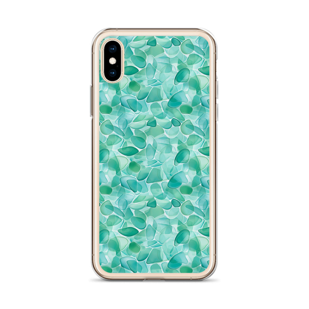 iPhone Case - Aqua Sea Glass