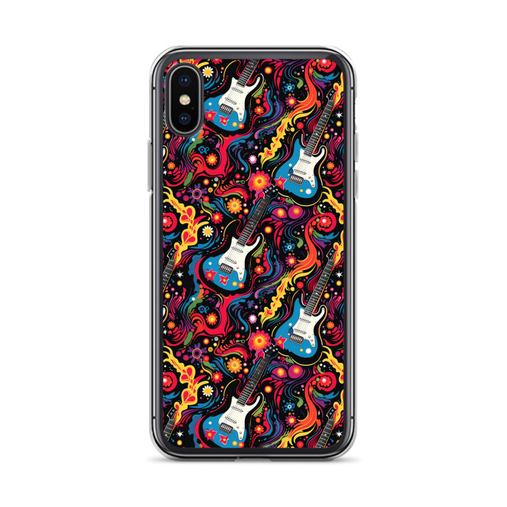 iPhone Case - Psychedelic Guitars