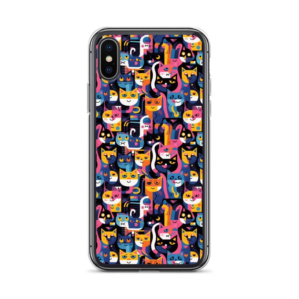 iPhone Case - Colorful Cats