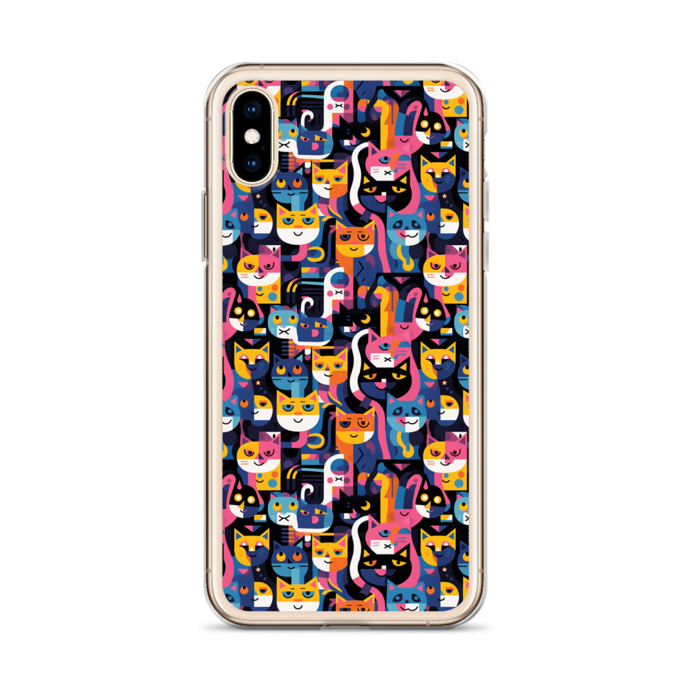iPhone Case - Colorful Cats