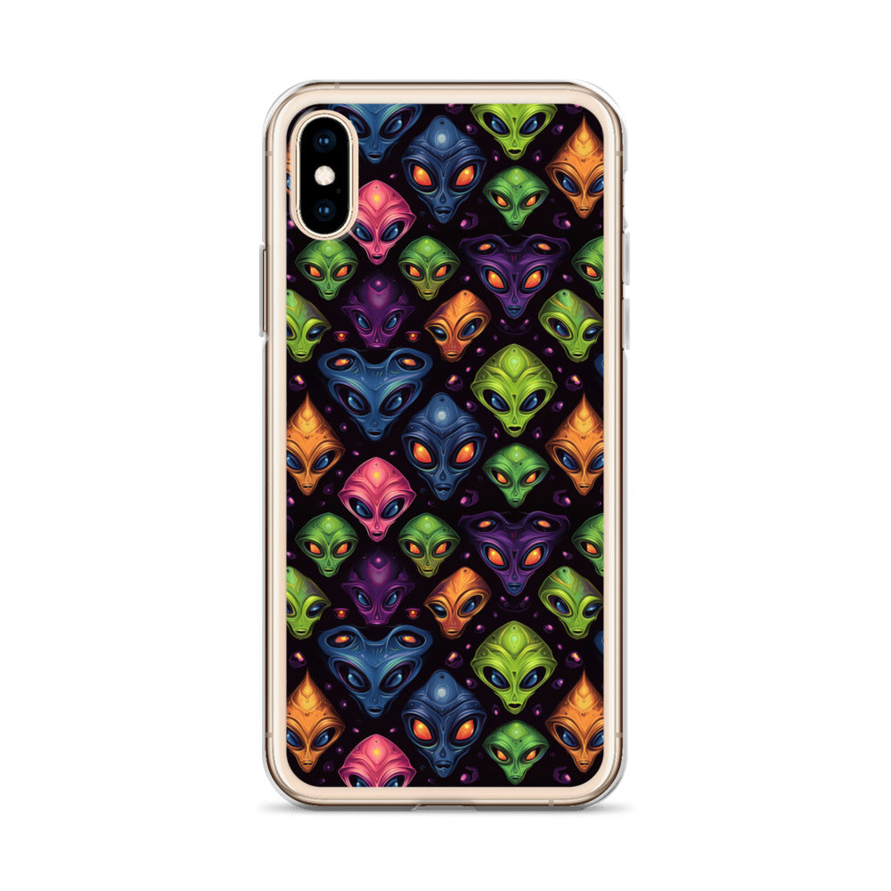 iPhone Case - Alien Heads