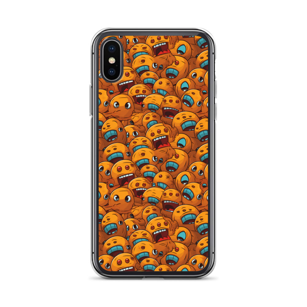iPhone Case - Deranged Smileys
