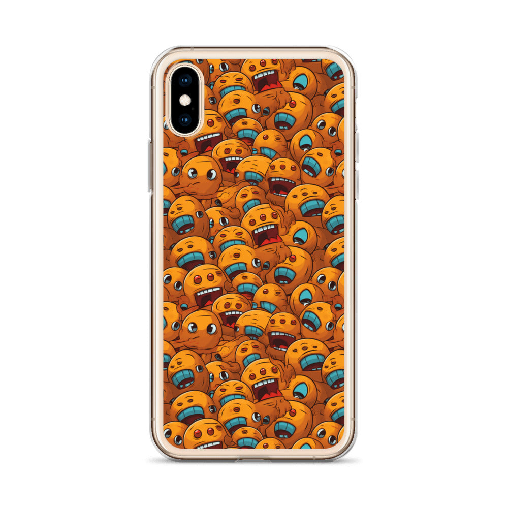 iPhone Case - Deranged Smileys