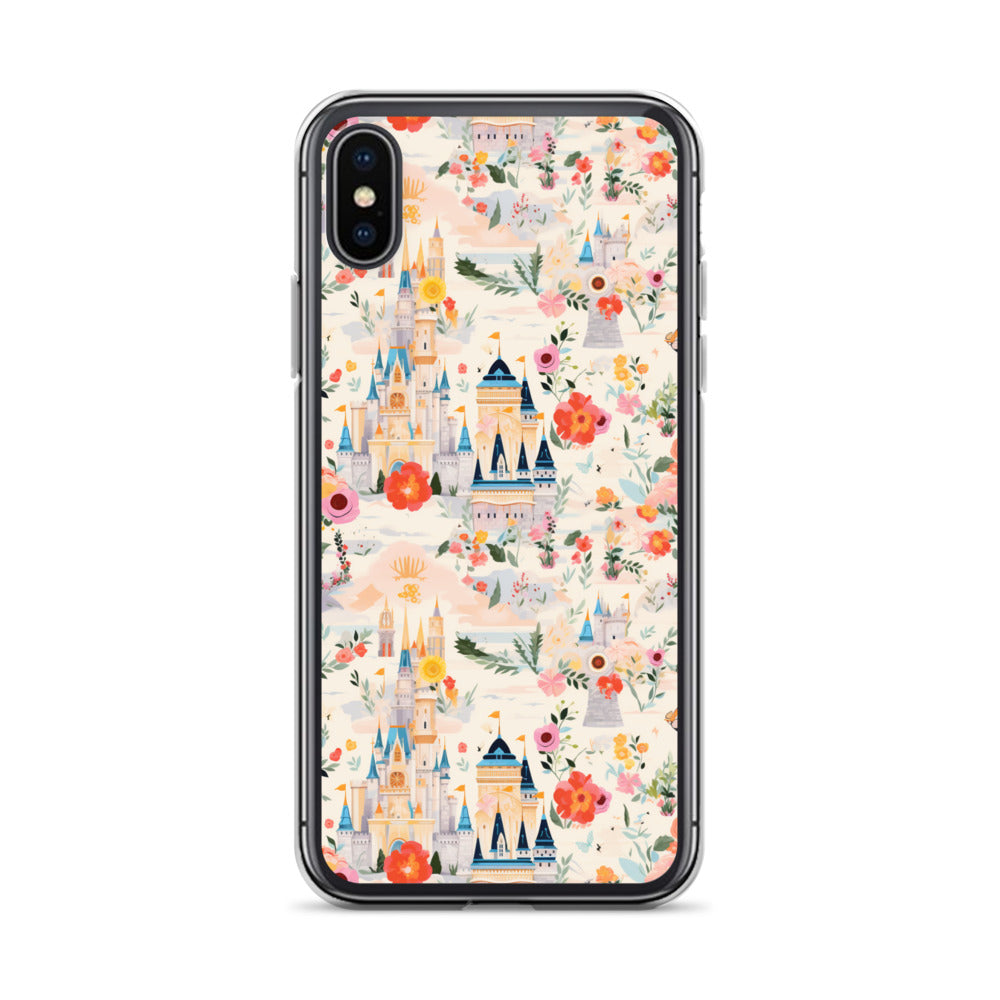 iPhone Case - Castles and Flowers