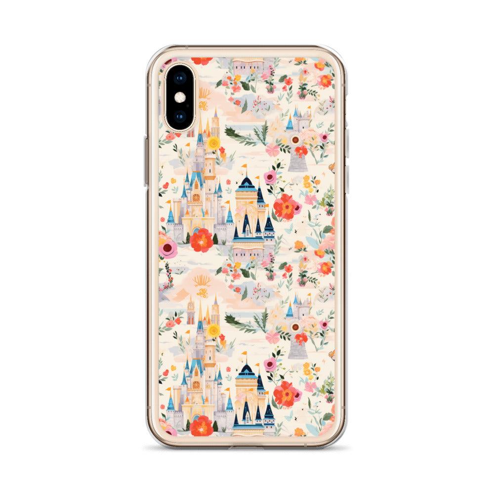 iPhone Case - Castles and Flowers