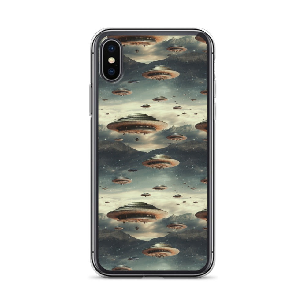 iPhone Case - Flying Saucer Invasion