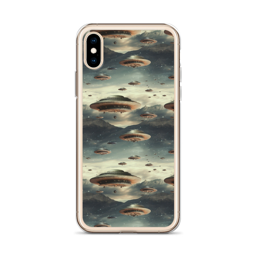 iPhone Case - Flying Saucer Invasion