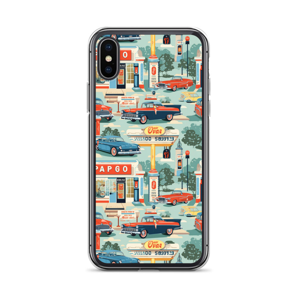 iPhone Case - Retro Roadtrip Rendezvous
