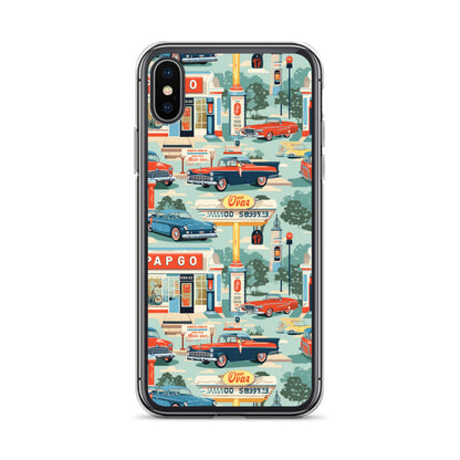 iPhone Case - Retro Roadtrip Rendezvous